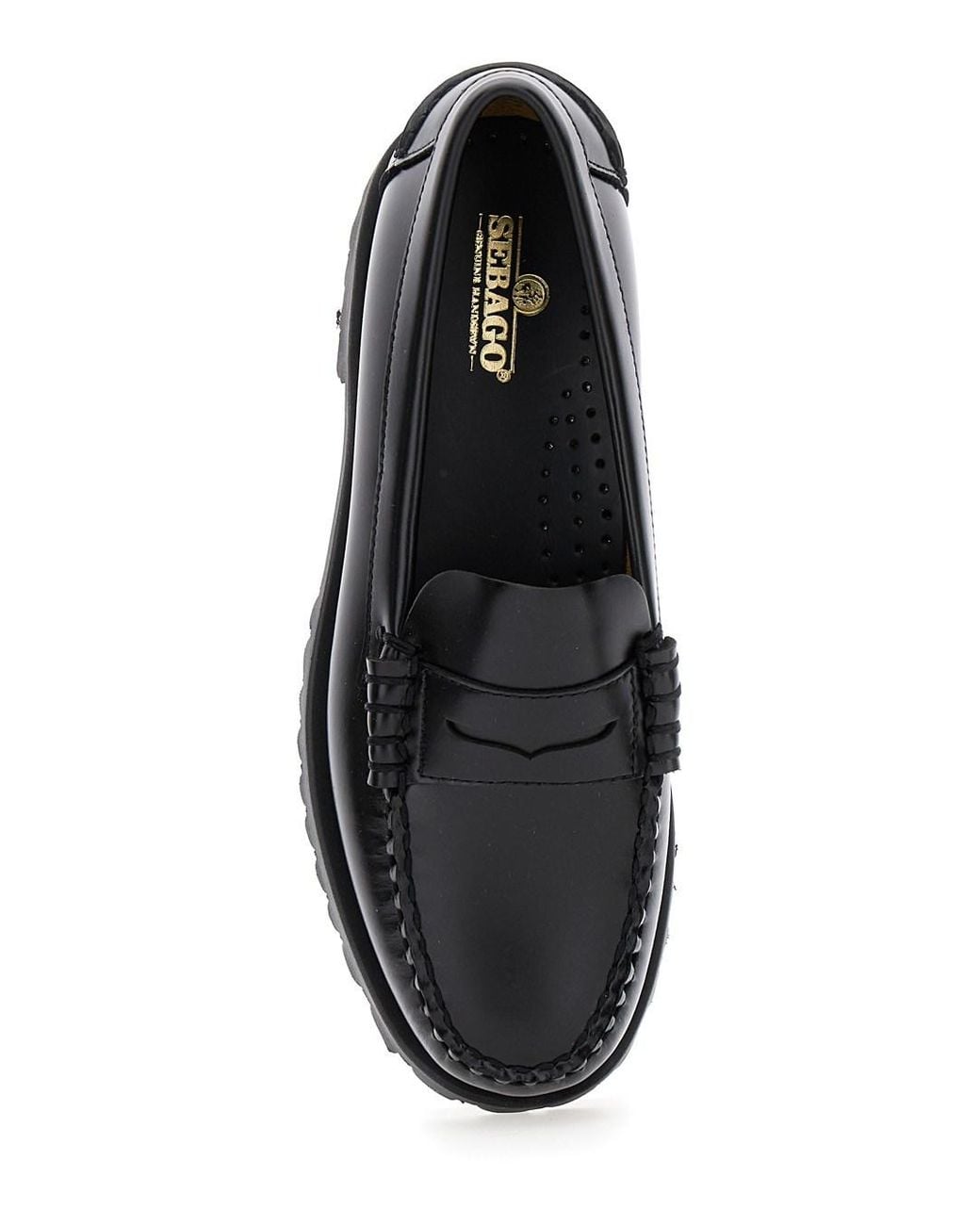 Sebago Black Loafers '7002Ij0902' With Round Toe And Chunky Sole