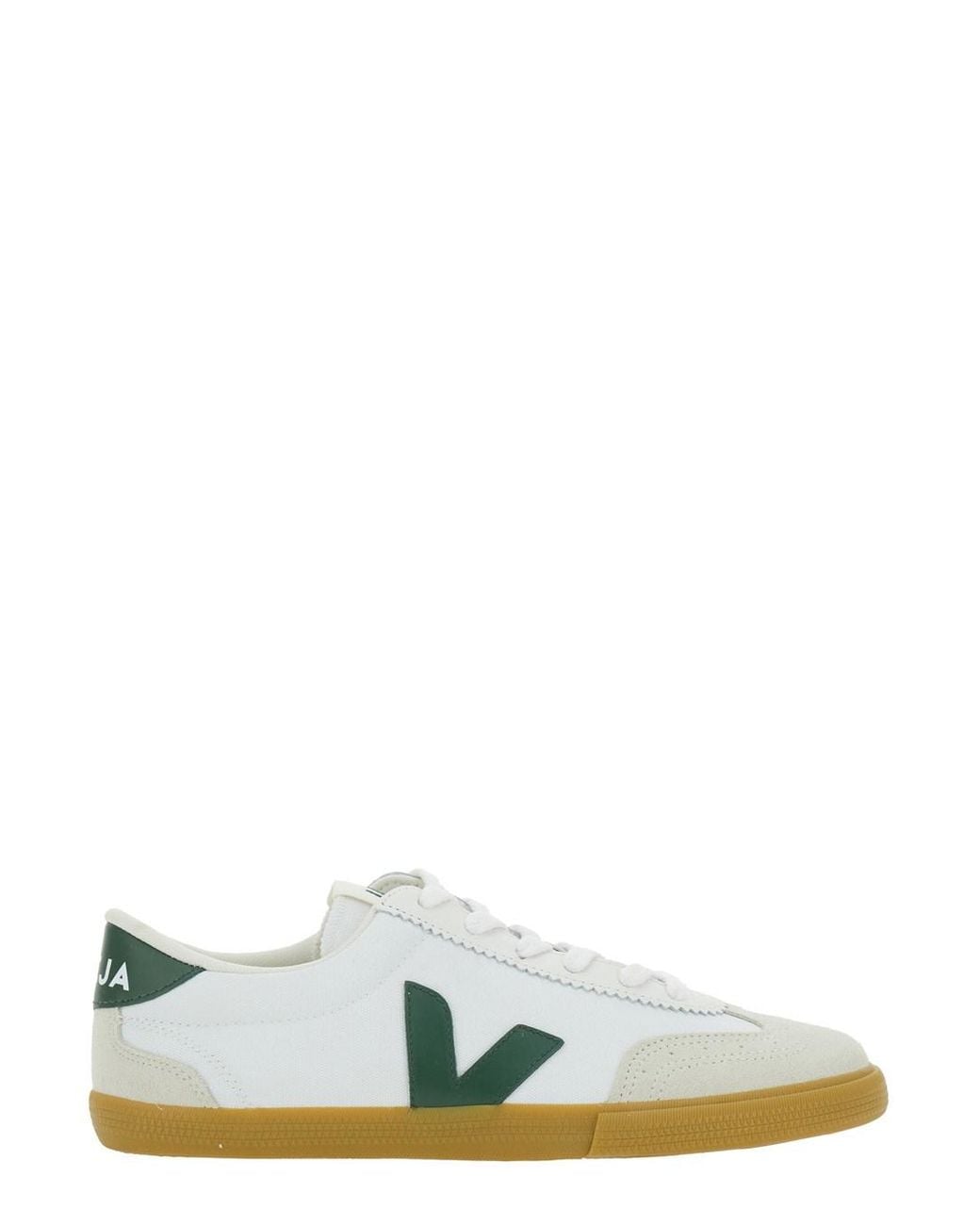 Veja White Sneakers Volley Low Top Canvas