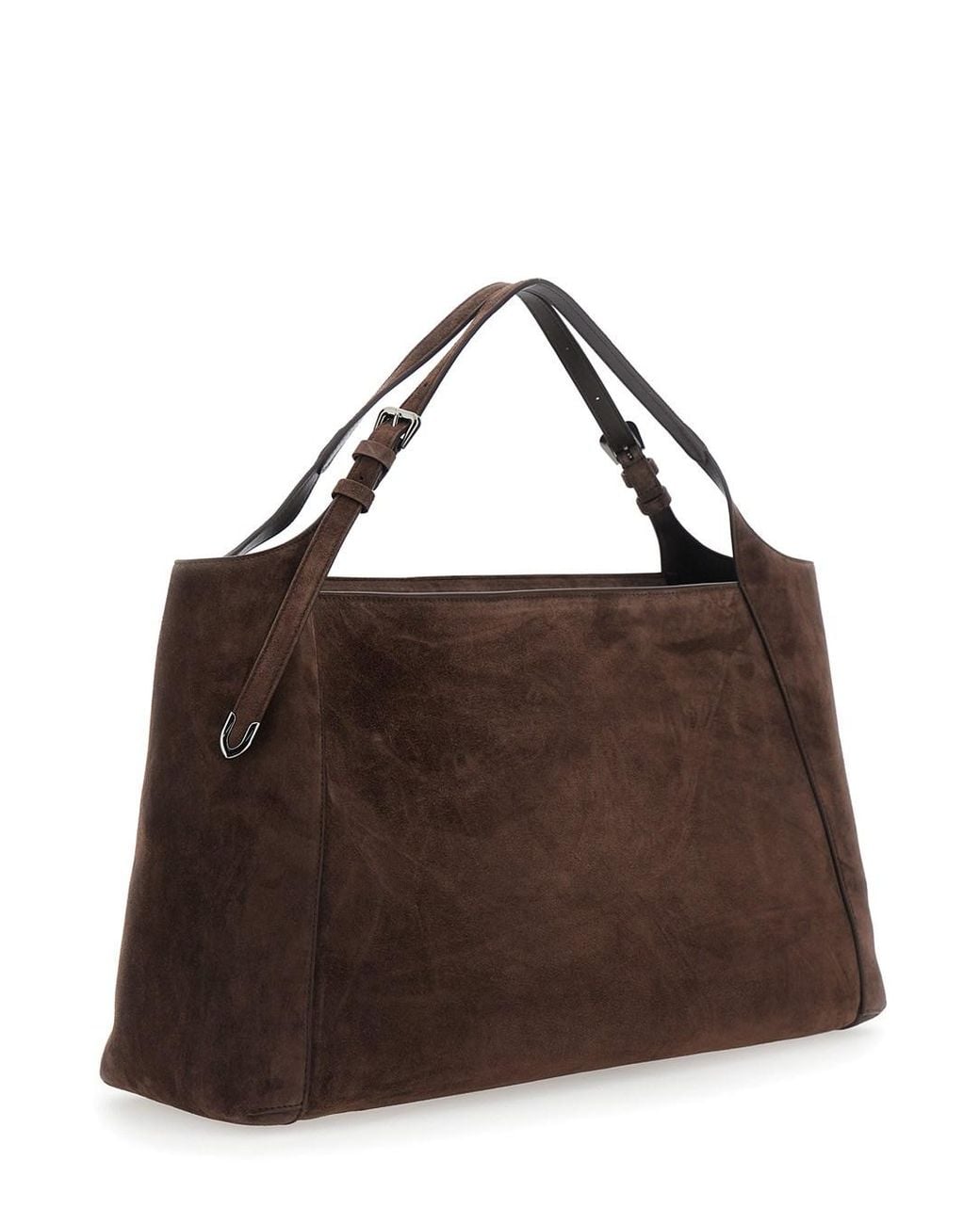 Brunello Cucinelli Brown 'Sartorial' Shopping Bag With Two Top Handles