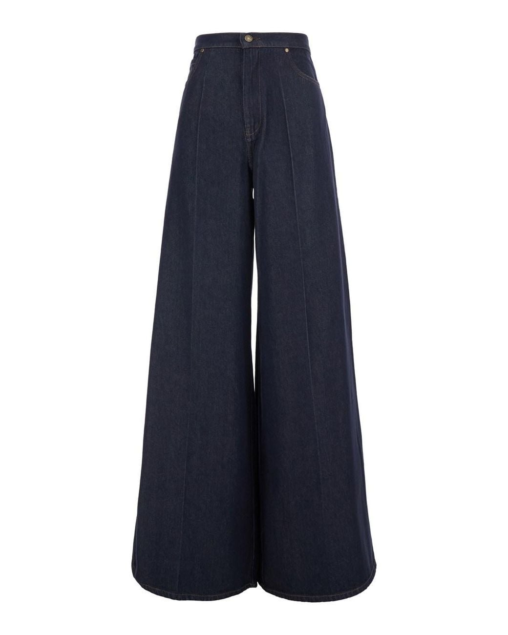 Max Mara Blue Jeans Quatto Cotton