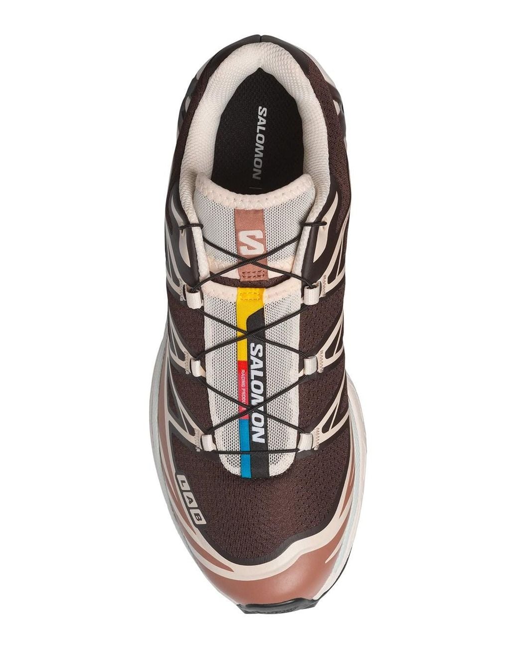 Salomon White Trainers Xt 6 Tech Fabric Synthetic