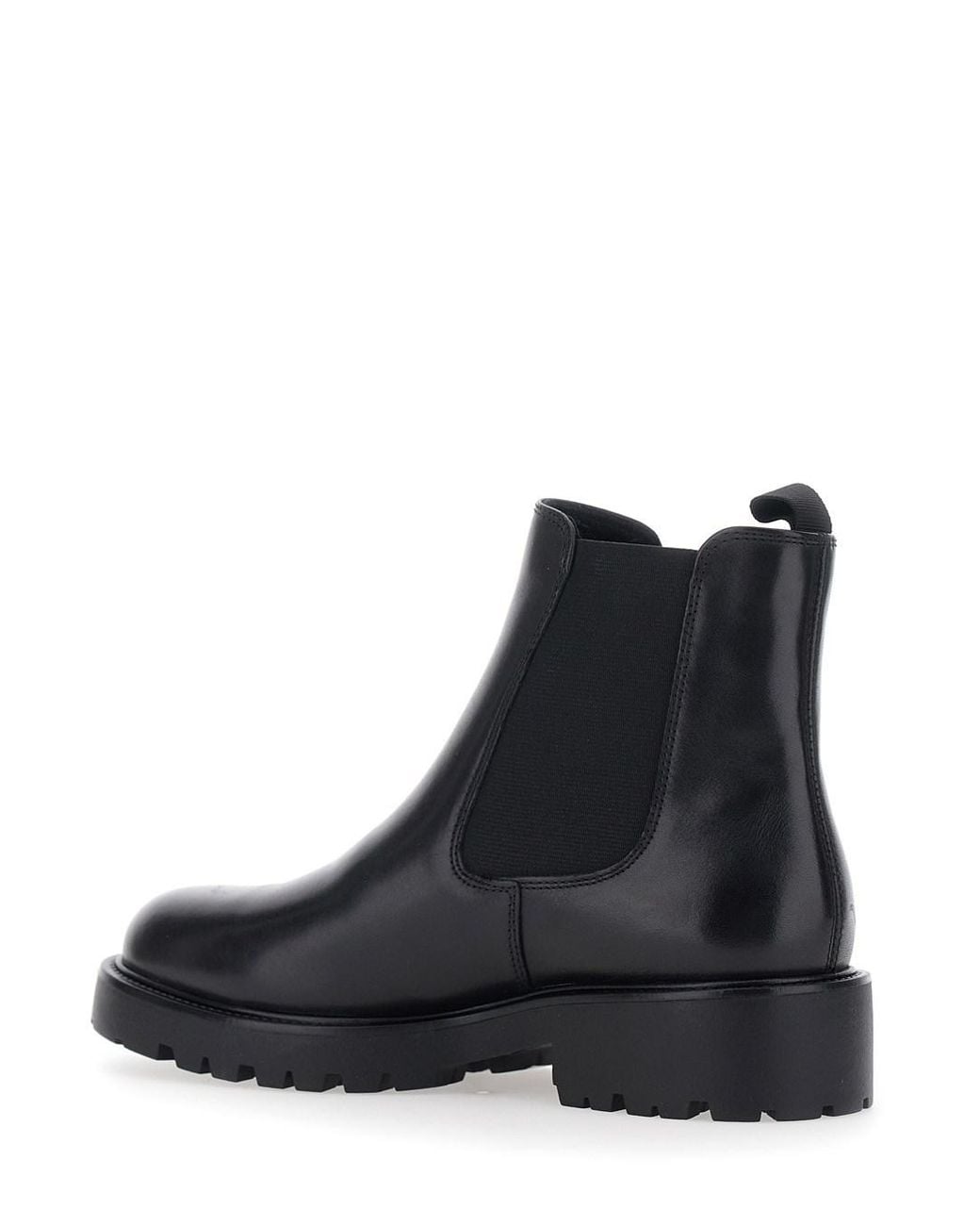 Vagabond Black Leather Boots Kenova Bovine