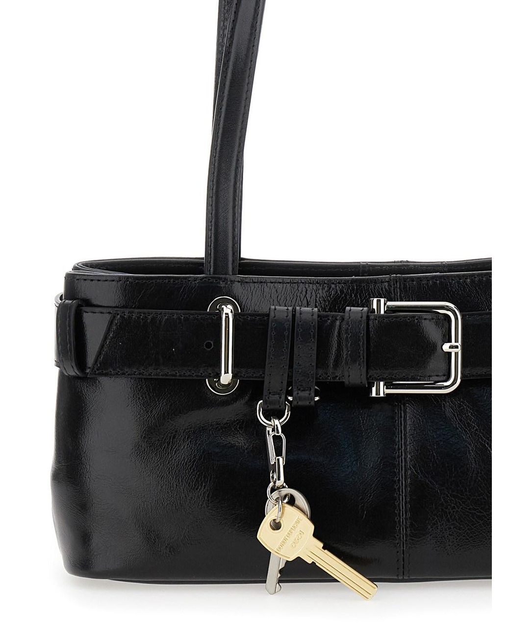 ショルダーバッグ・ポシェット Zip Brocle Mini Shoulder Bag - Osoi - Leather - Black Black Zip Brocle Mini Bag by OSOI on Sale