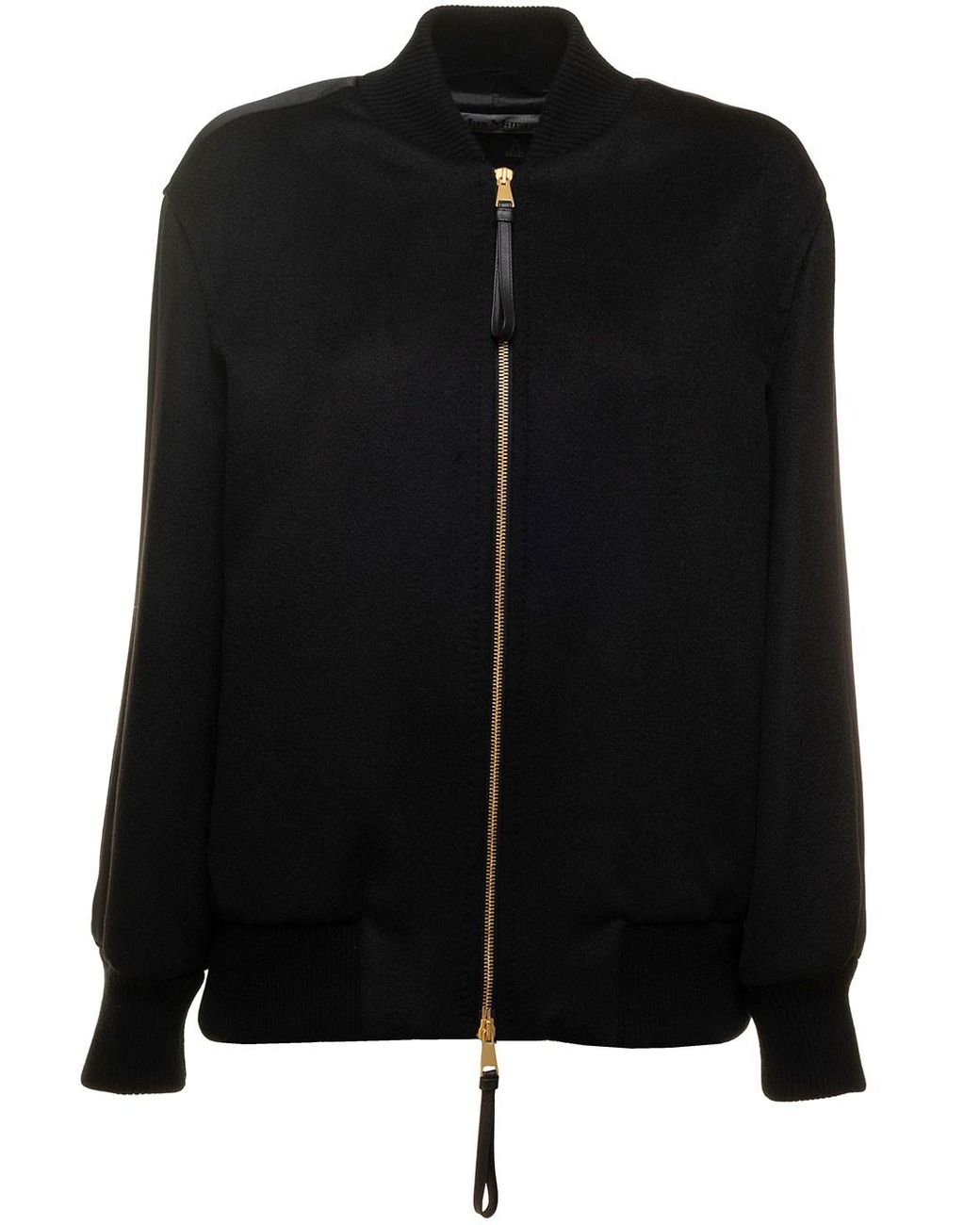 Max Mara Pasta Bomber in Black | Lyst