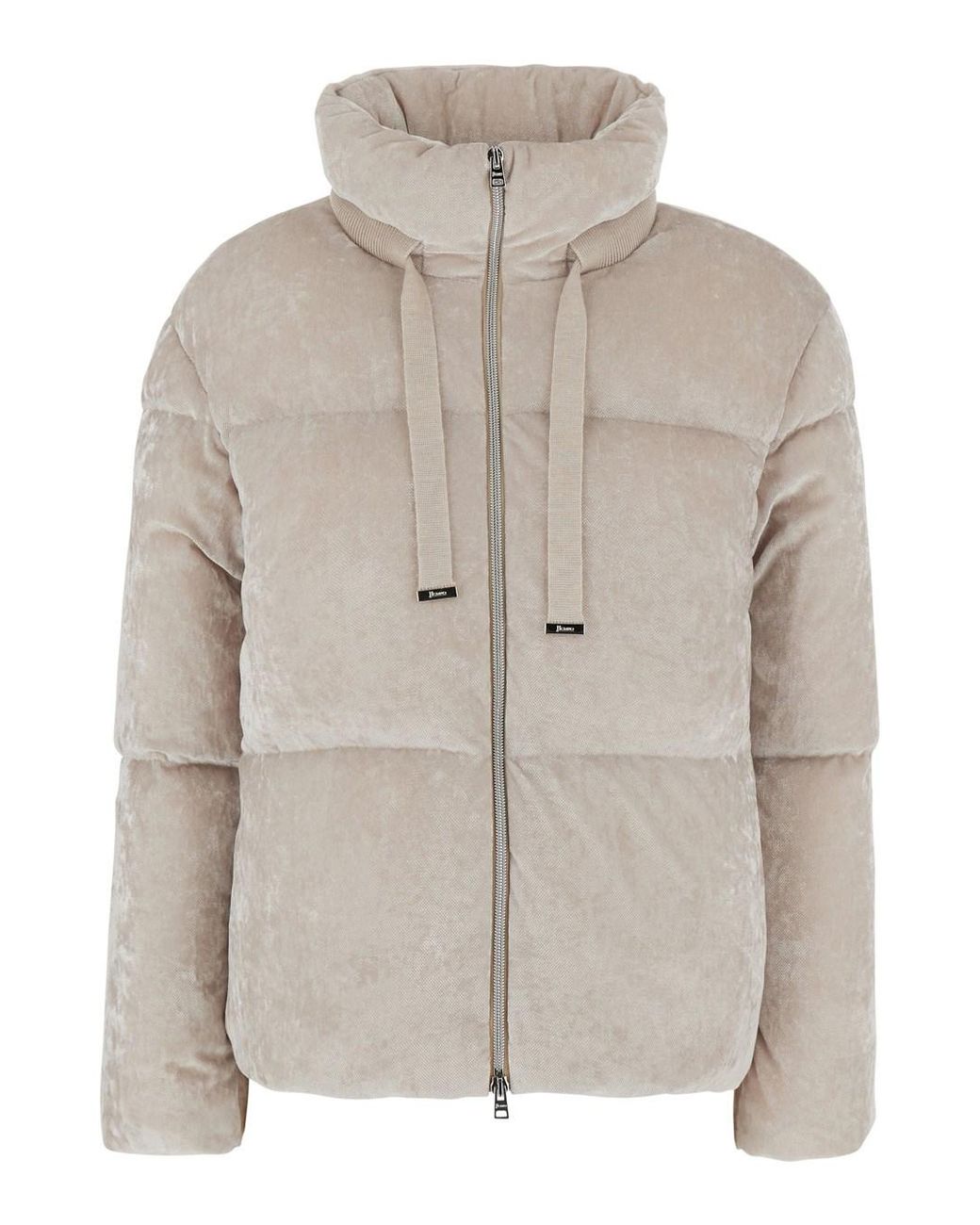 Herno Gray Down Jacket Puffer