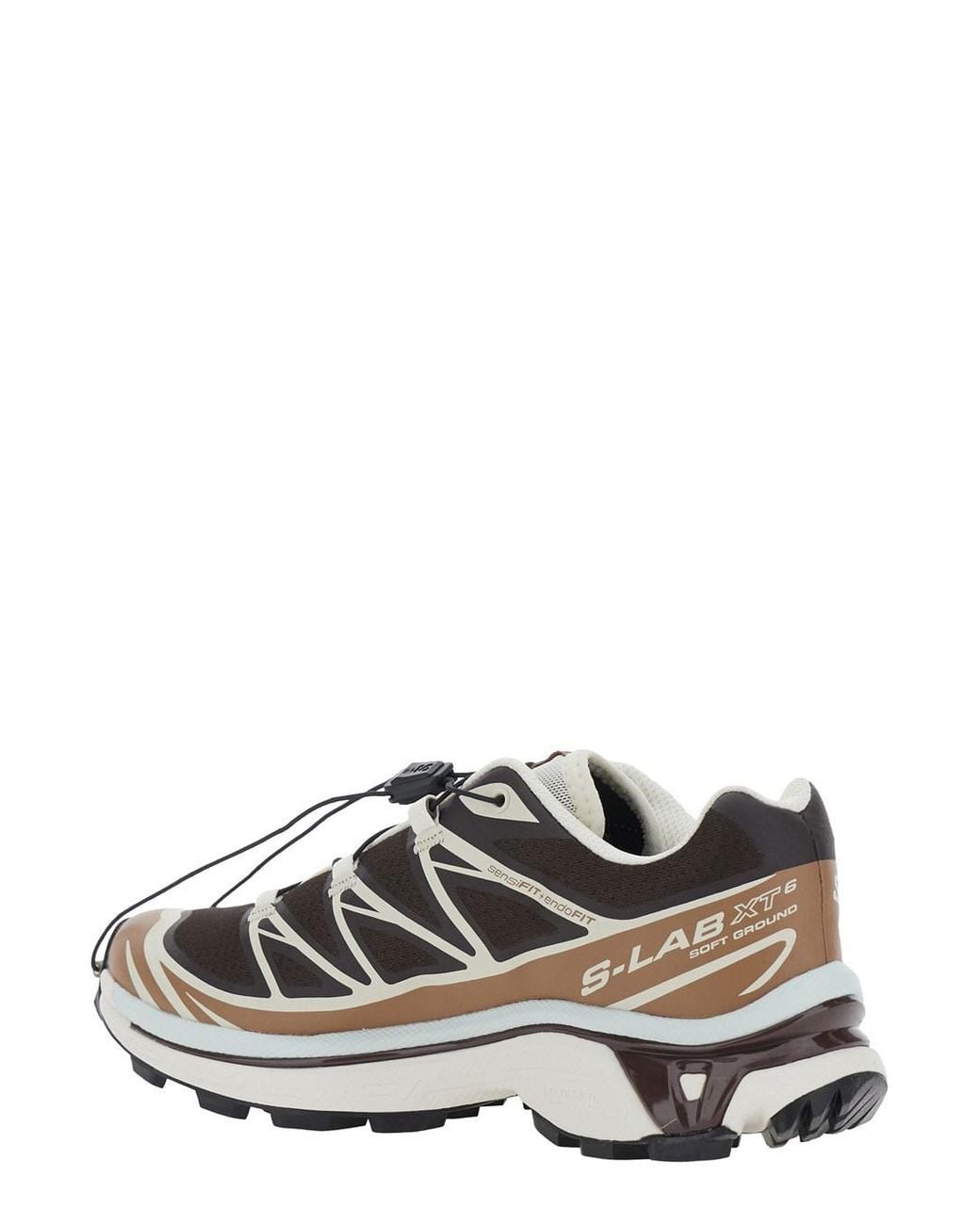 Salomon White Trainers Xt 6 Tech Fabric Synthetic