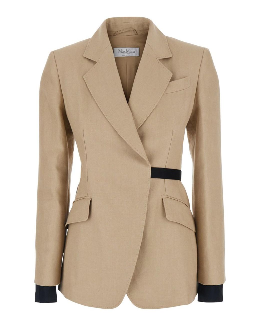 Max Mara Natural Linen Jacket Fionda Blazers