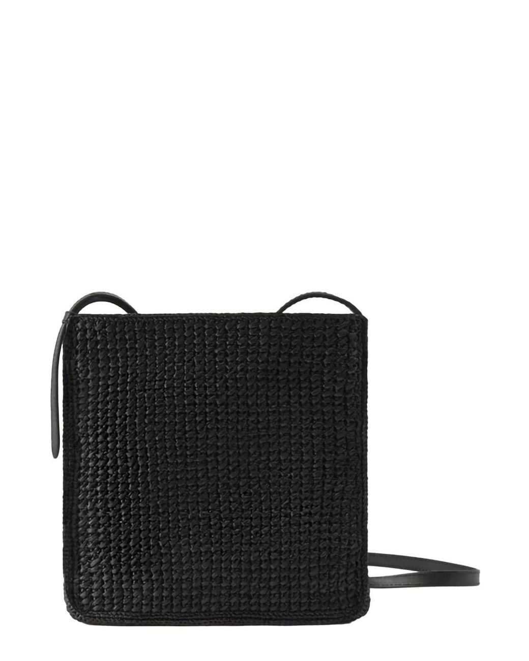 Helen Kaminski White Neja Ns Sac Is A Crossbody Bag With Raffia And Uni