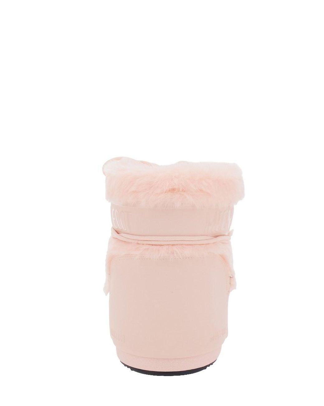 Moon Boot Pink Ankle Boots Icon Low Faux Fur Acrylic