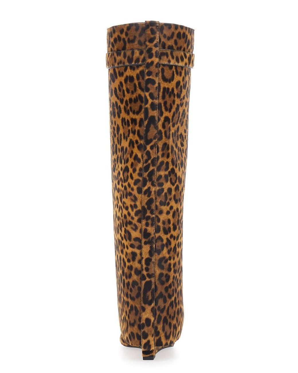 Givenchy Natural Givenchy Leopard-Print Calf Leather Boot