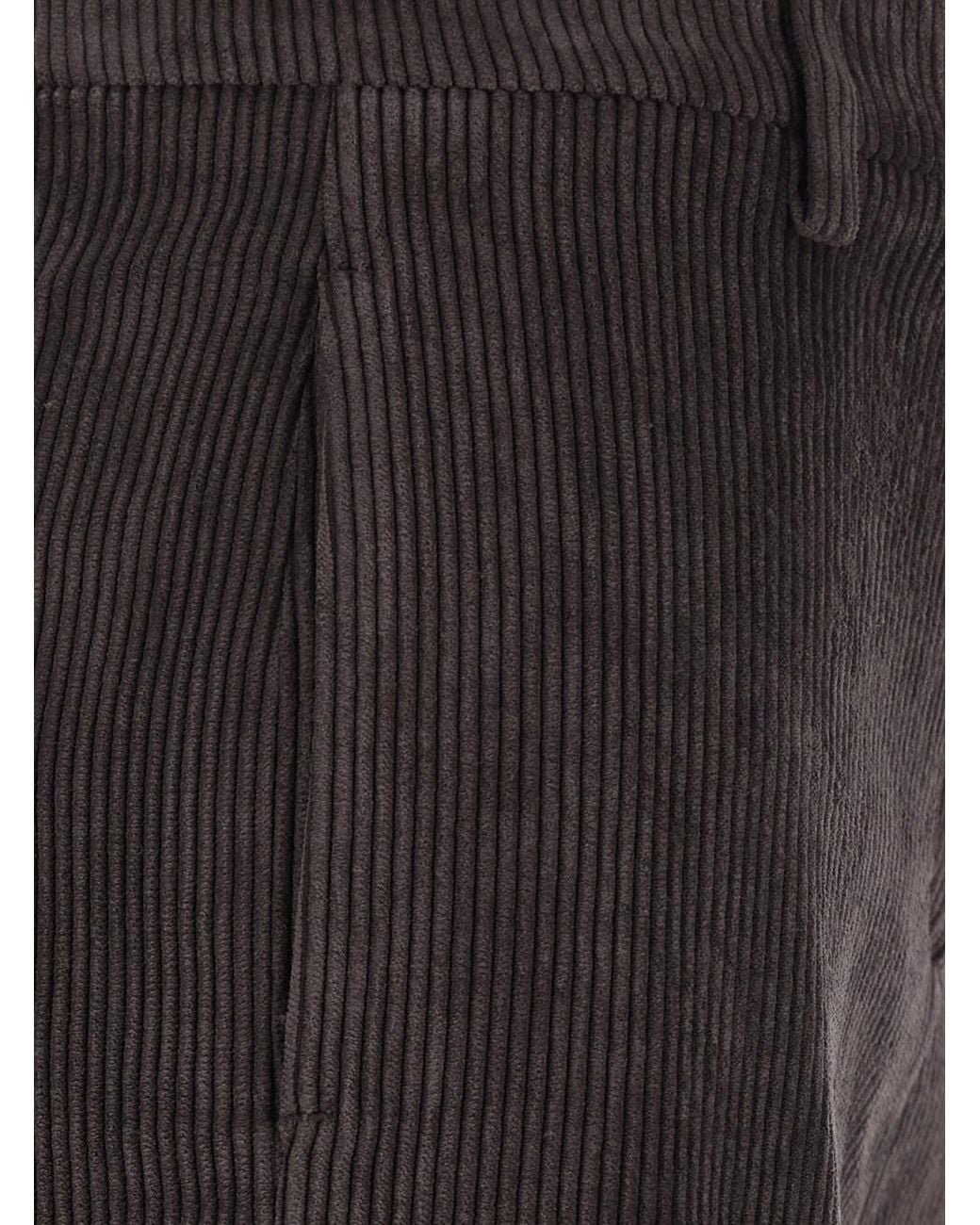 Le Plain Black Pants With Wide Leg