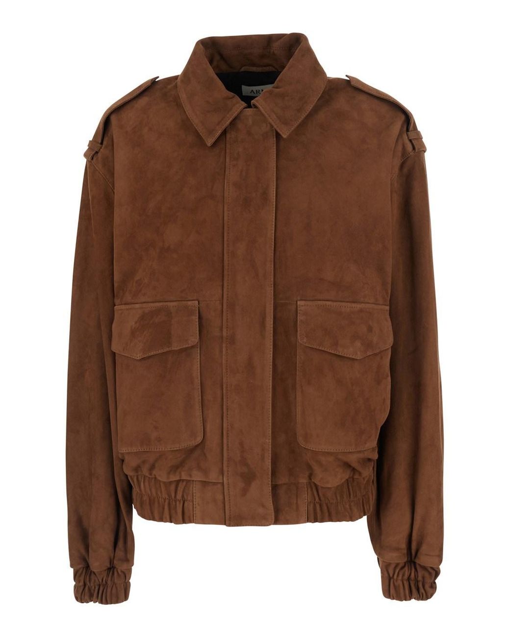 Arma Brown 'Halti' Jacket With Front Pockets