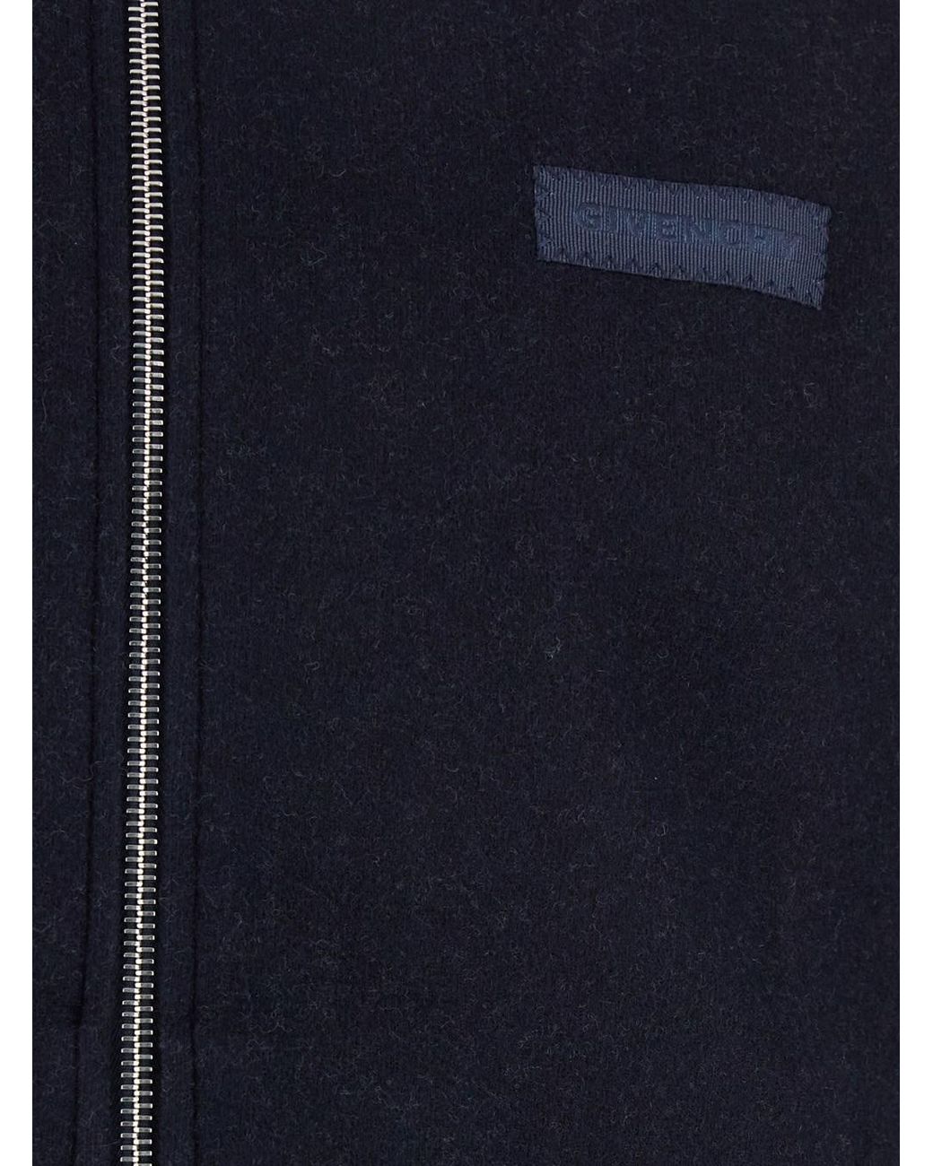 Givenchy Blue Logo Jackets for men
