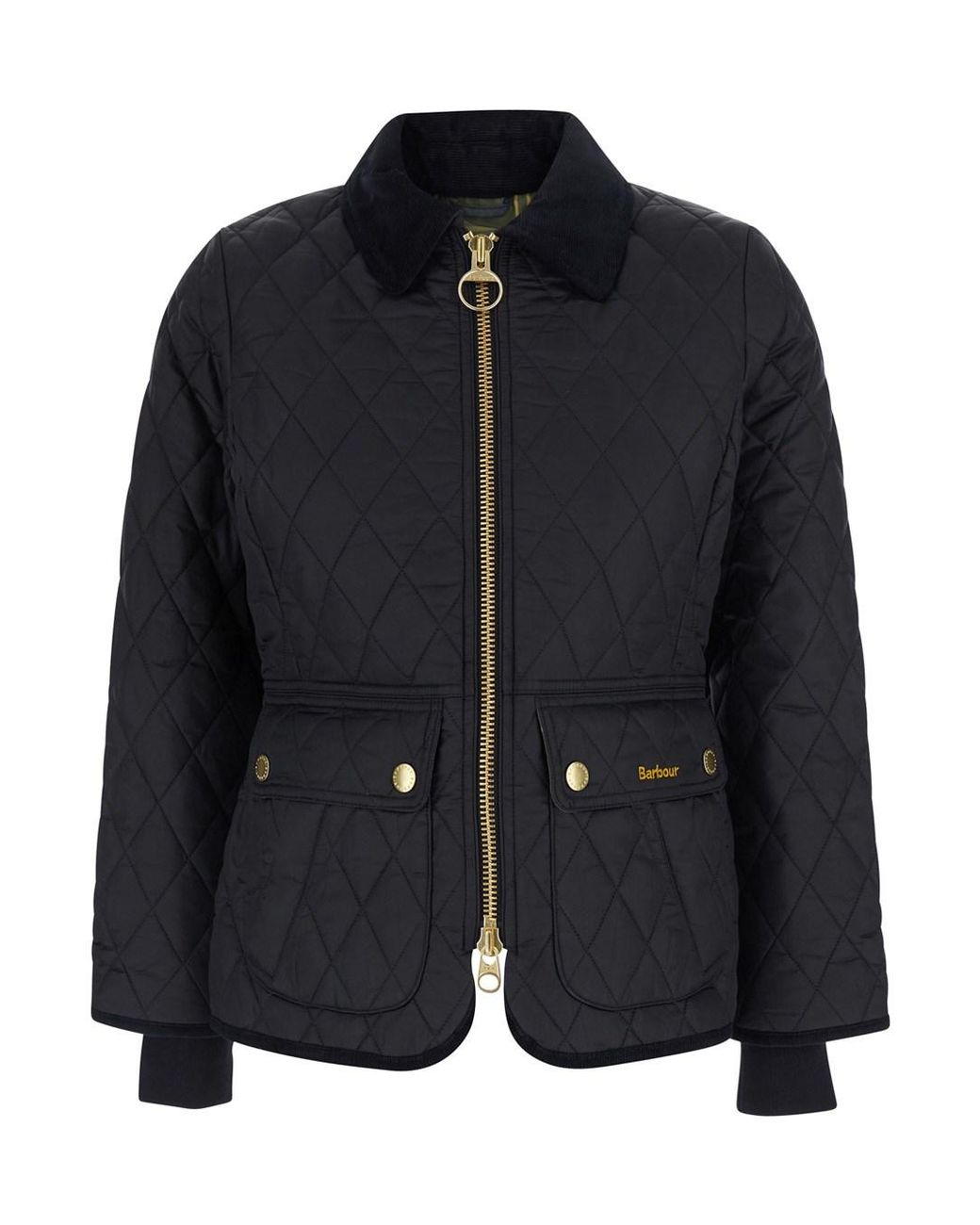Barbour Black Jacket Fitted Beadnell Tech Fabric Coat