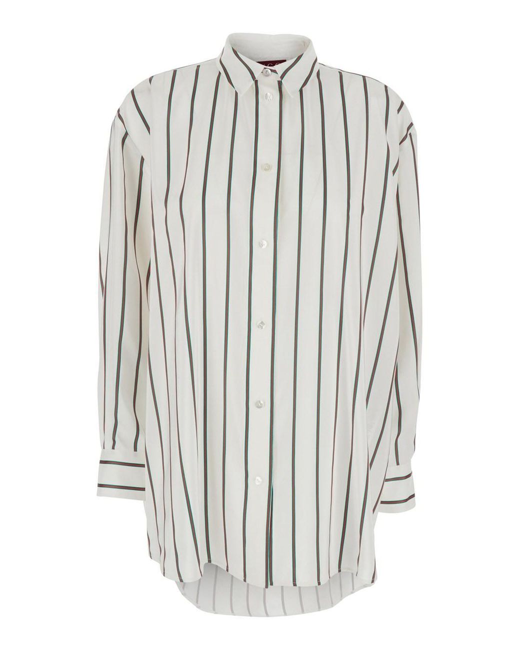 Gucci White Shirt Silk Blouses