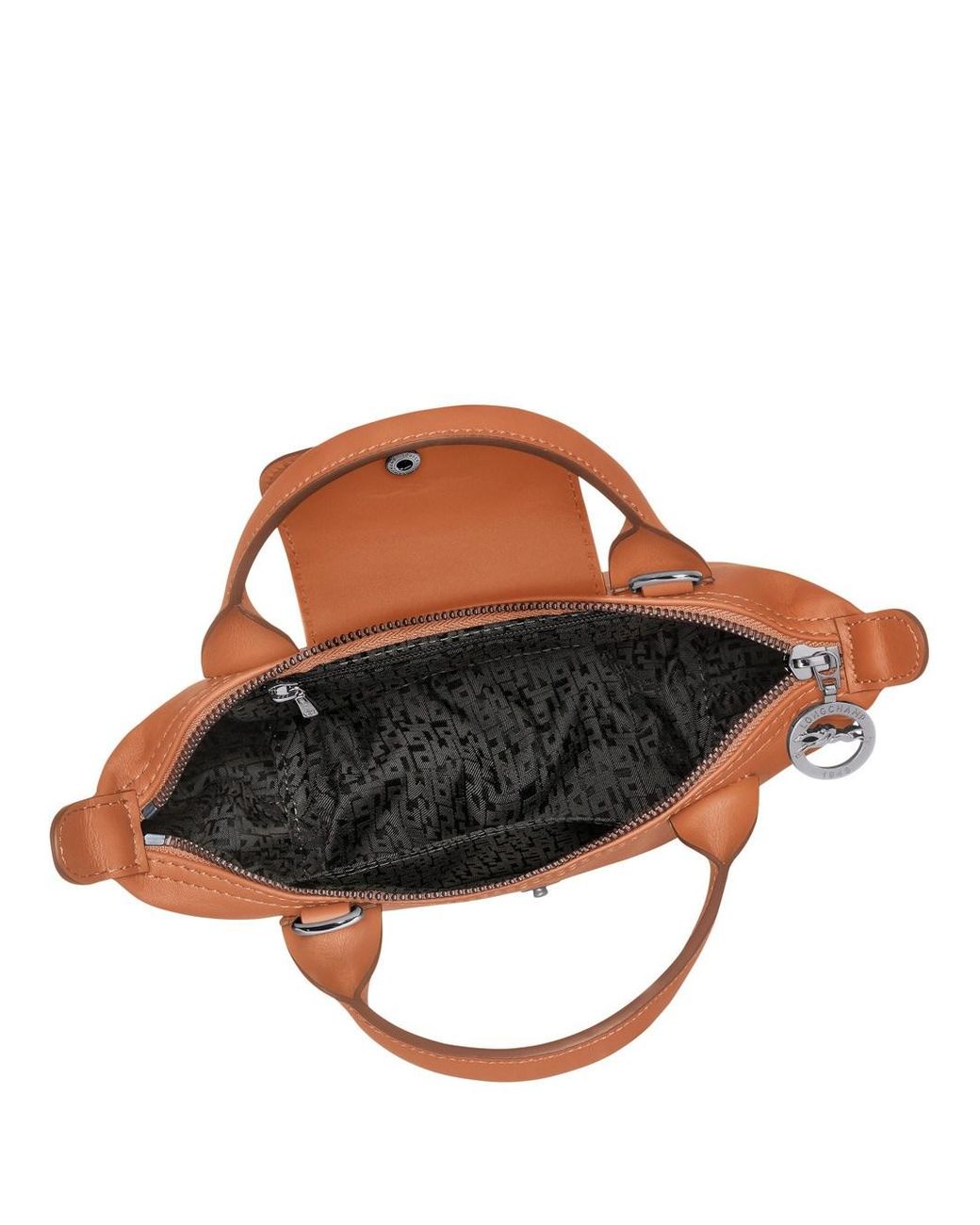 Longchamp Brown 'Le Pilage Xtra' Handbag With Adjustable And Removable
