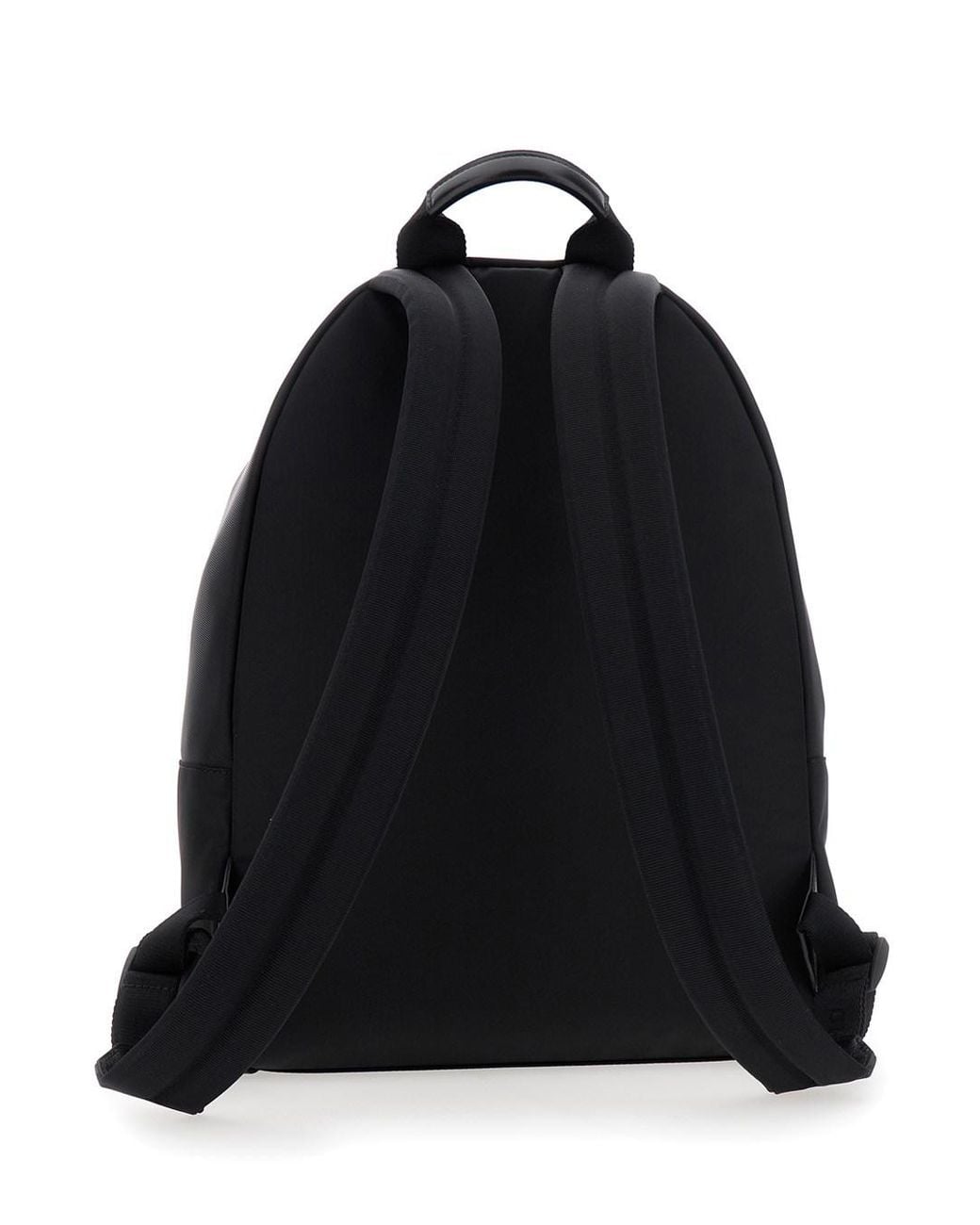 Givenchy Black Backpack With Adjustable Shoulder Straps And Logo On Front for men