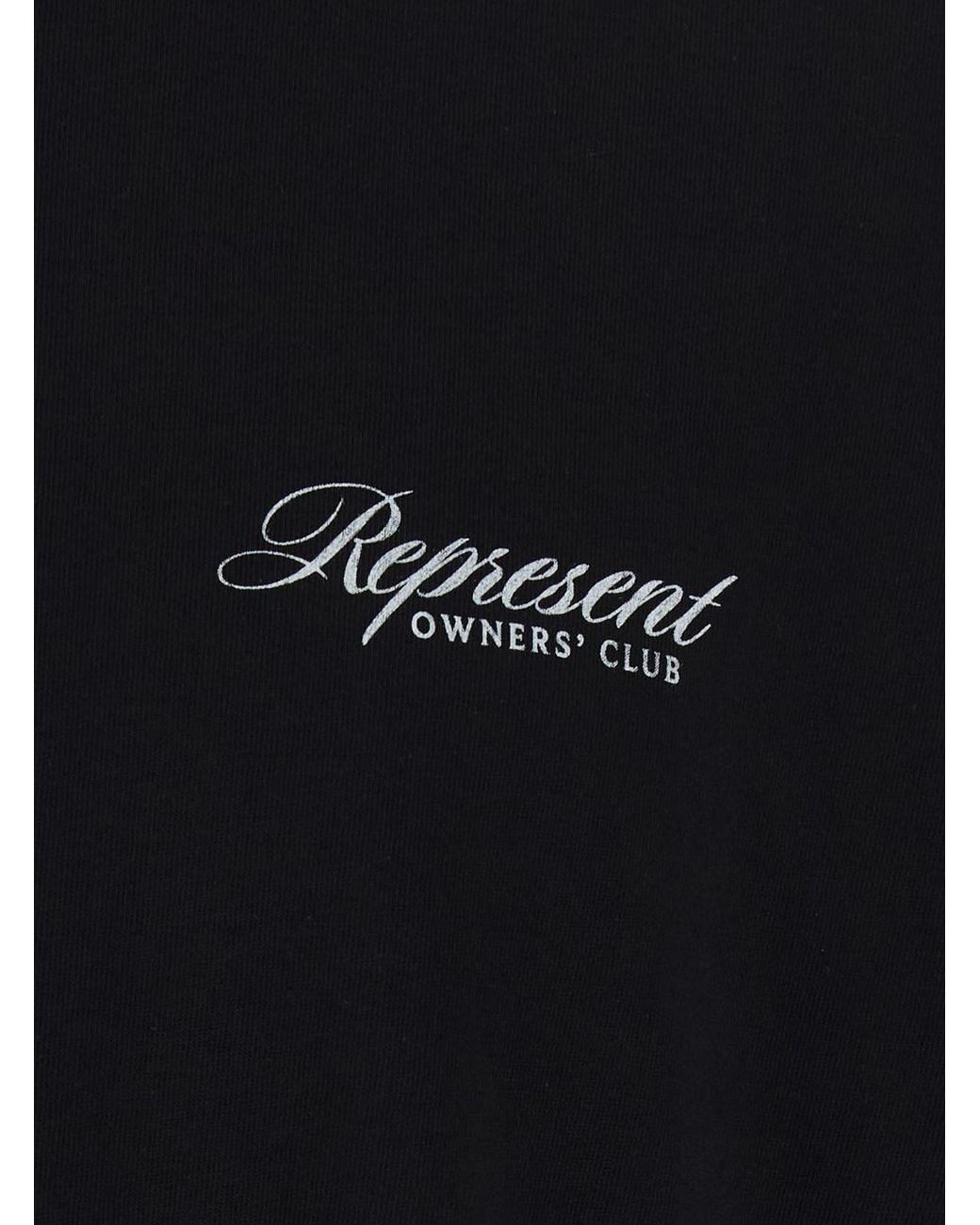 Represent Black Crew Neck T-Shirt T-Shirts for men
