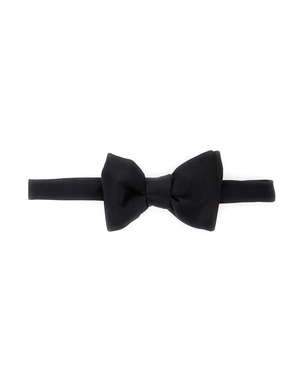 Tom Ford Black Bow Tie With Back Closure for men