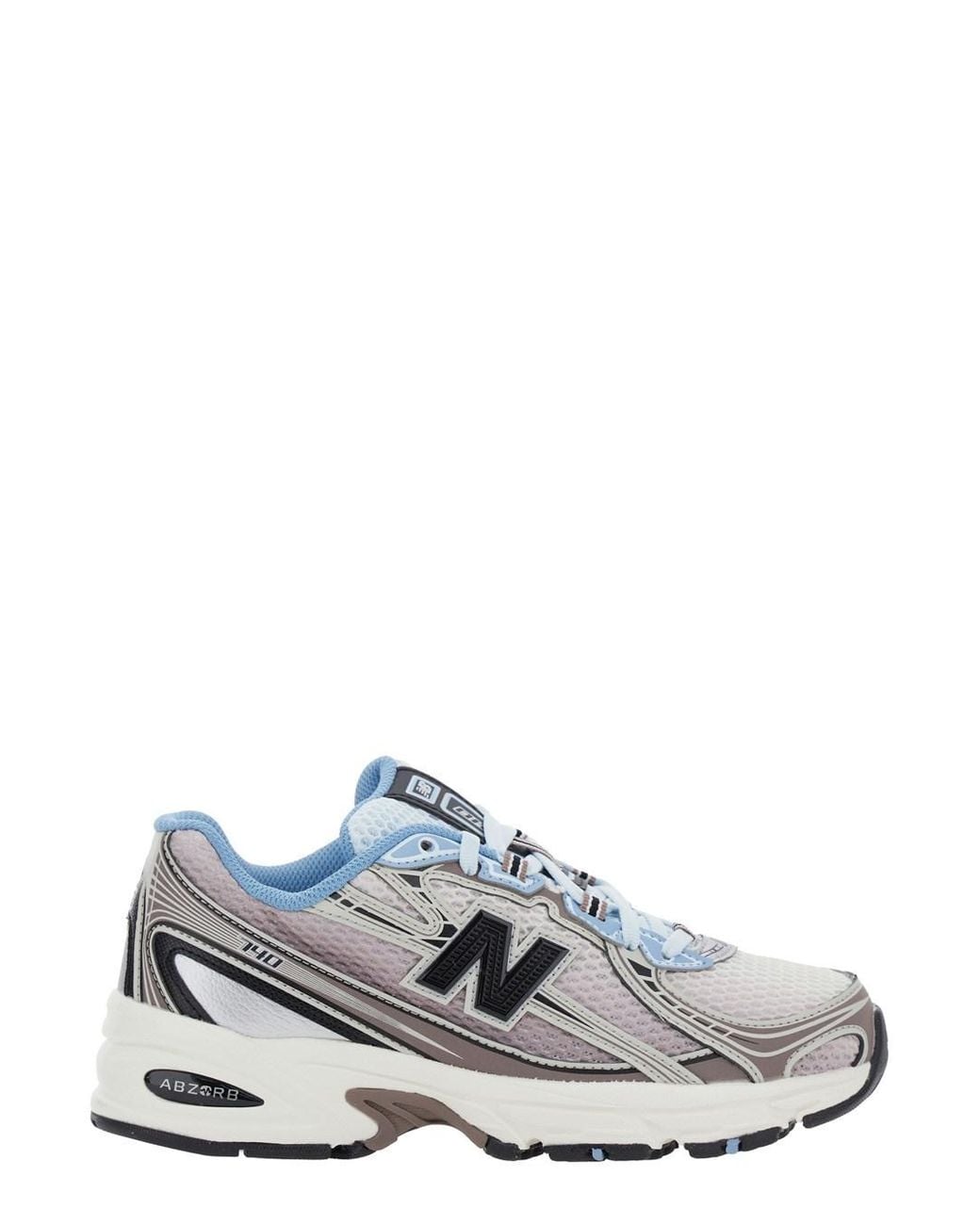 New Balance White 740 Sneakers