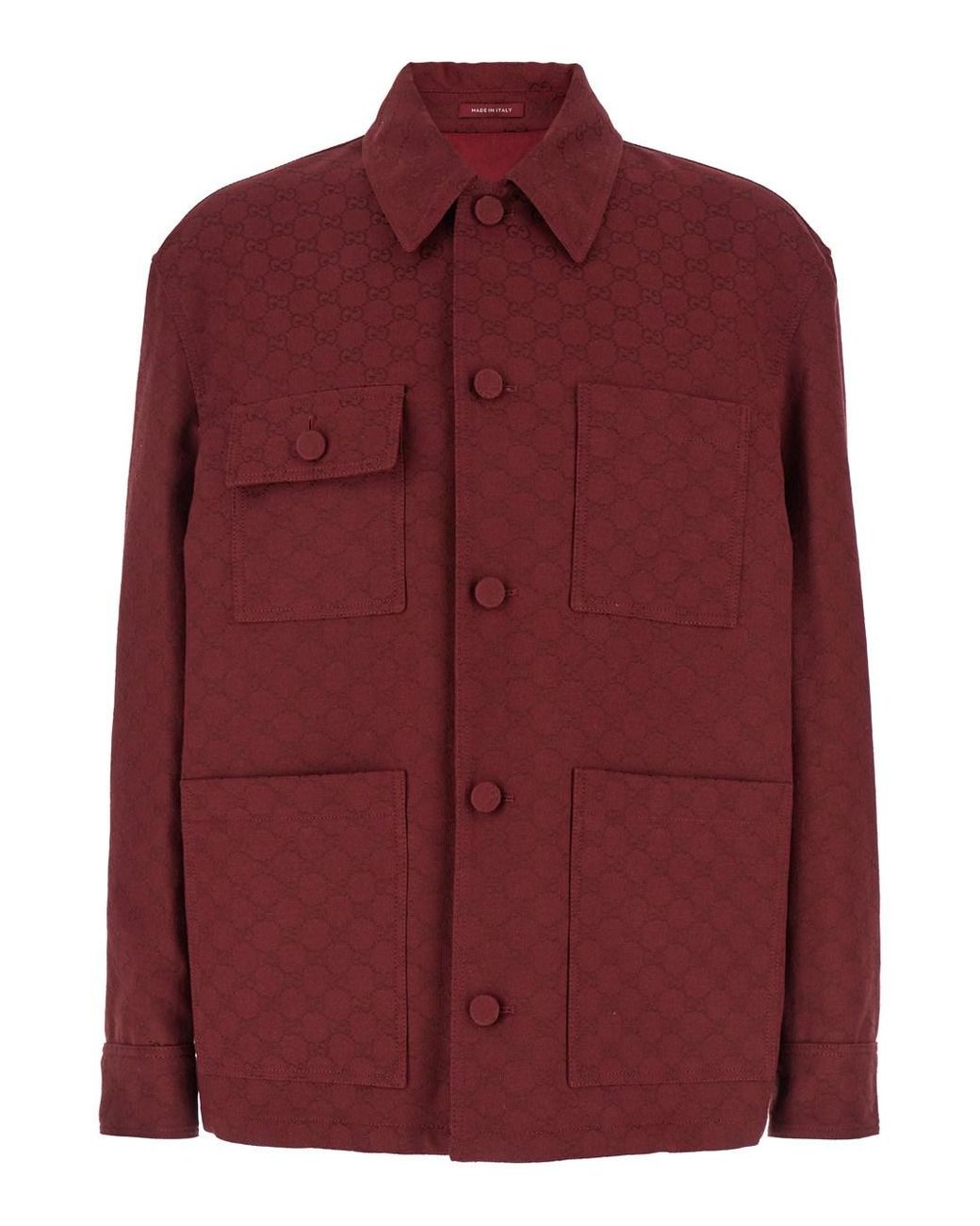 Gucci Red Jackets for men