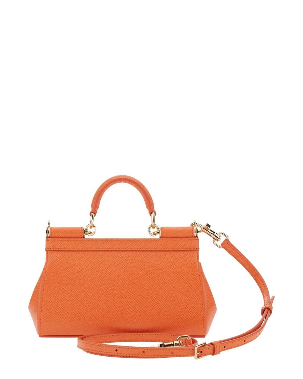 Dolce & Gabbana Brown Handbag Sicily Leather