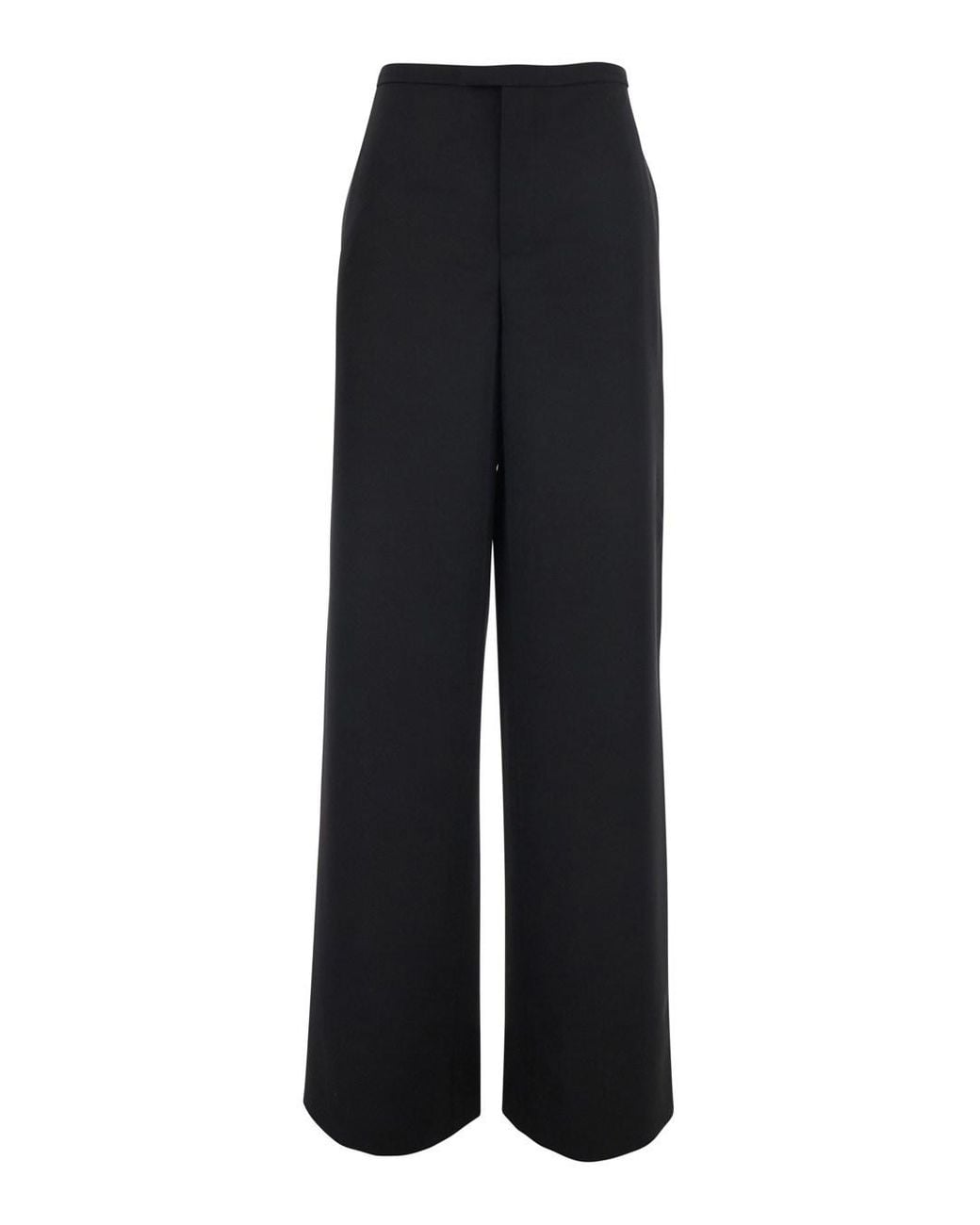 Gucci Black Wool Trousers