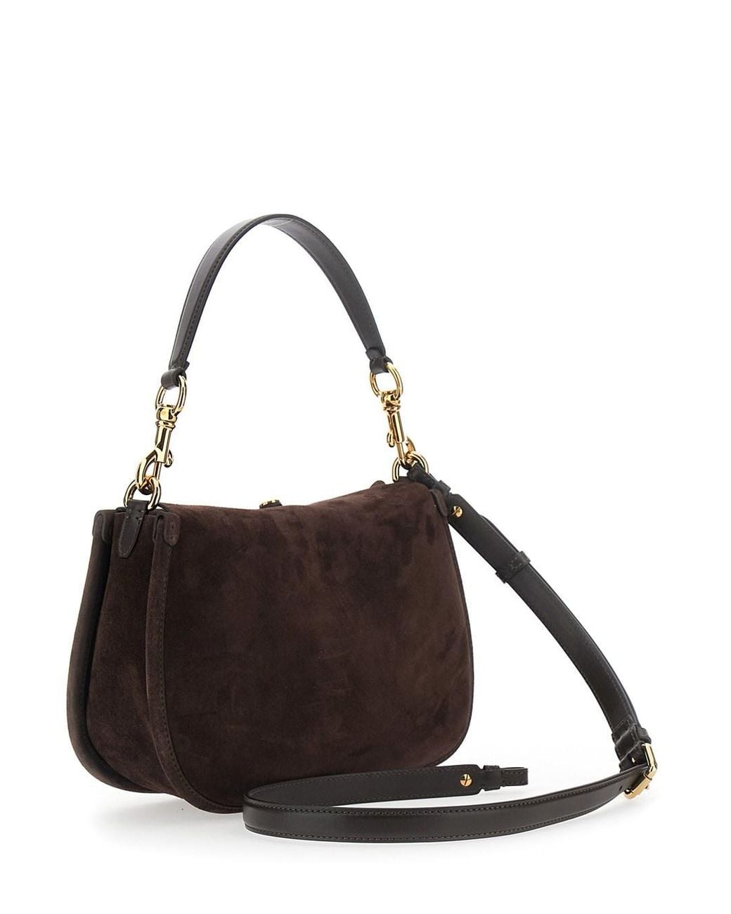 Etro Black Shoulder Bag Pony Medium Leather Calf
