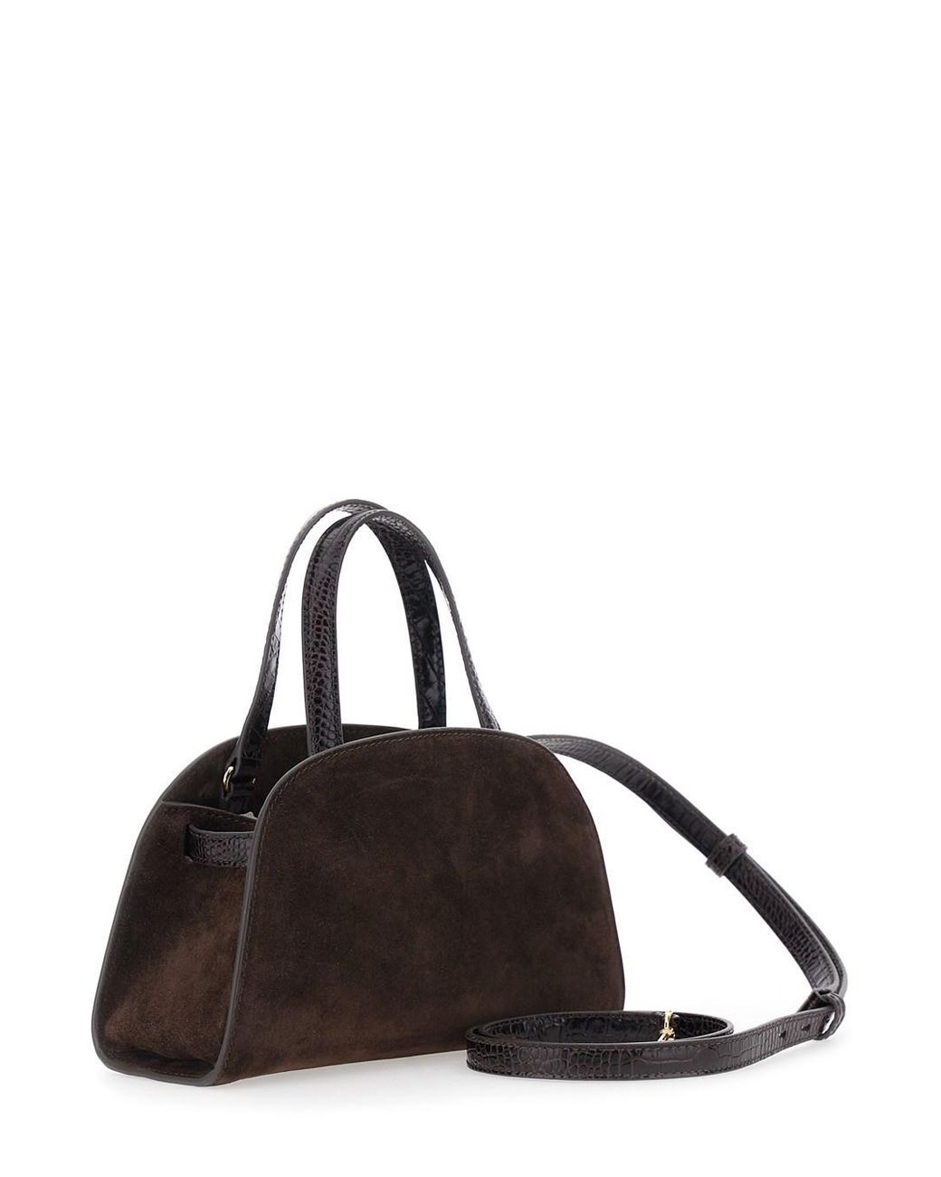 Tory Burch Black Tote Bag Romy Leather Calf