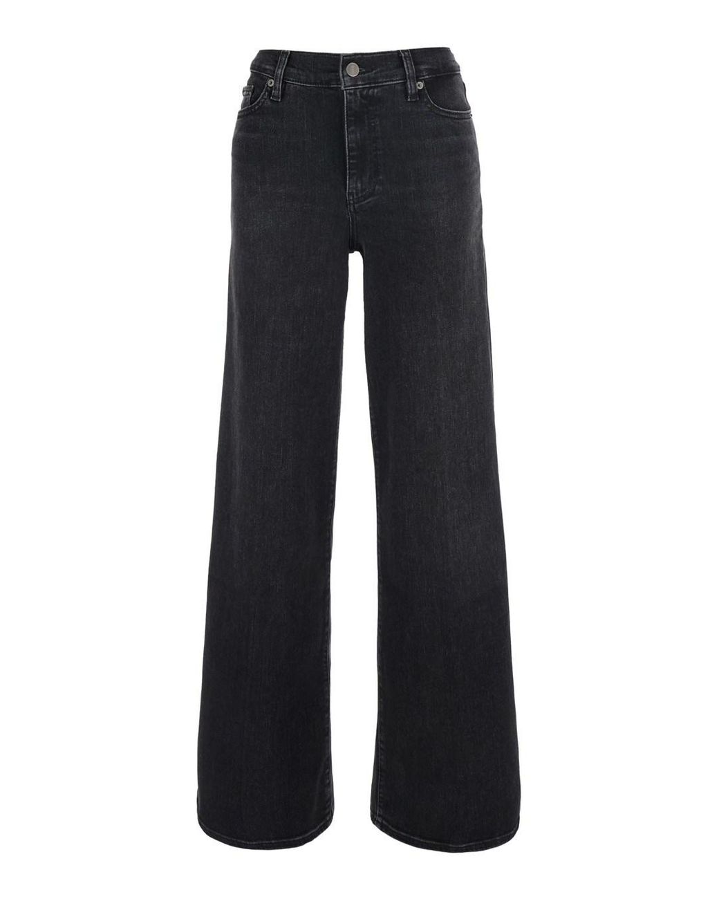 FRAME Blue Jeans Le Slim Palazzo Cotton