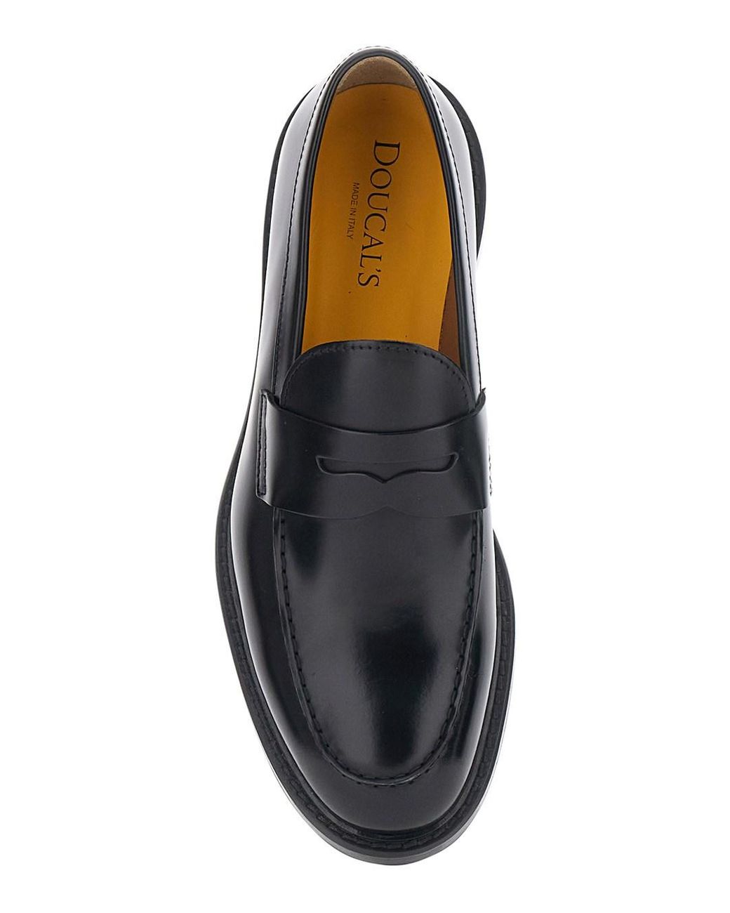 Doucal's White 'Siena' Slip-On Loafer for men