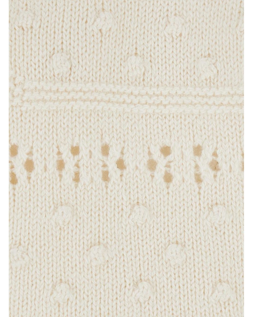 Isabel Marant White Long Sleeve Top Luce-Ga Cotton Tops