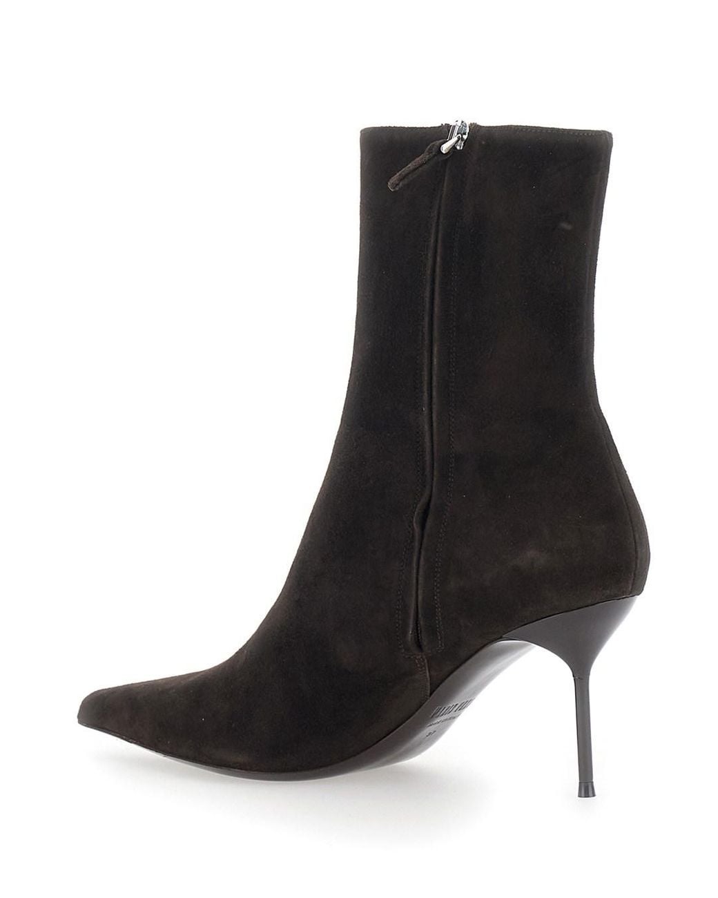 Paris Texas Black Lidia Ankle Boot 70 Ankle Boots With Heel And Zip