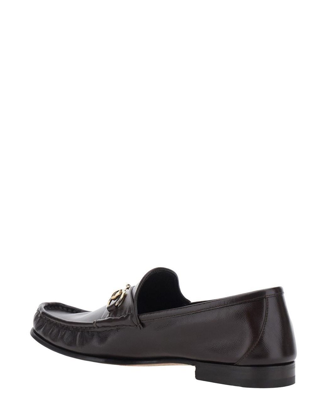 Gucci White Loafers Lugano Leather for men