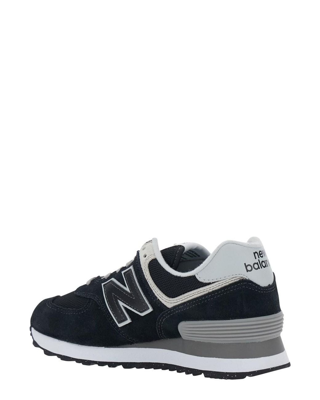 New Balance Black Sneakers Classic 574 Leather