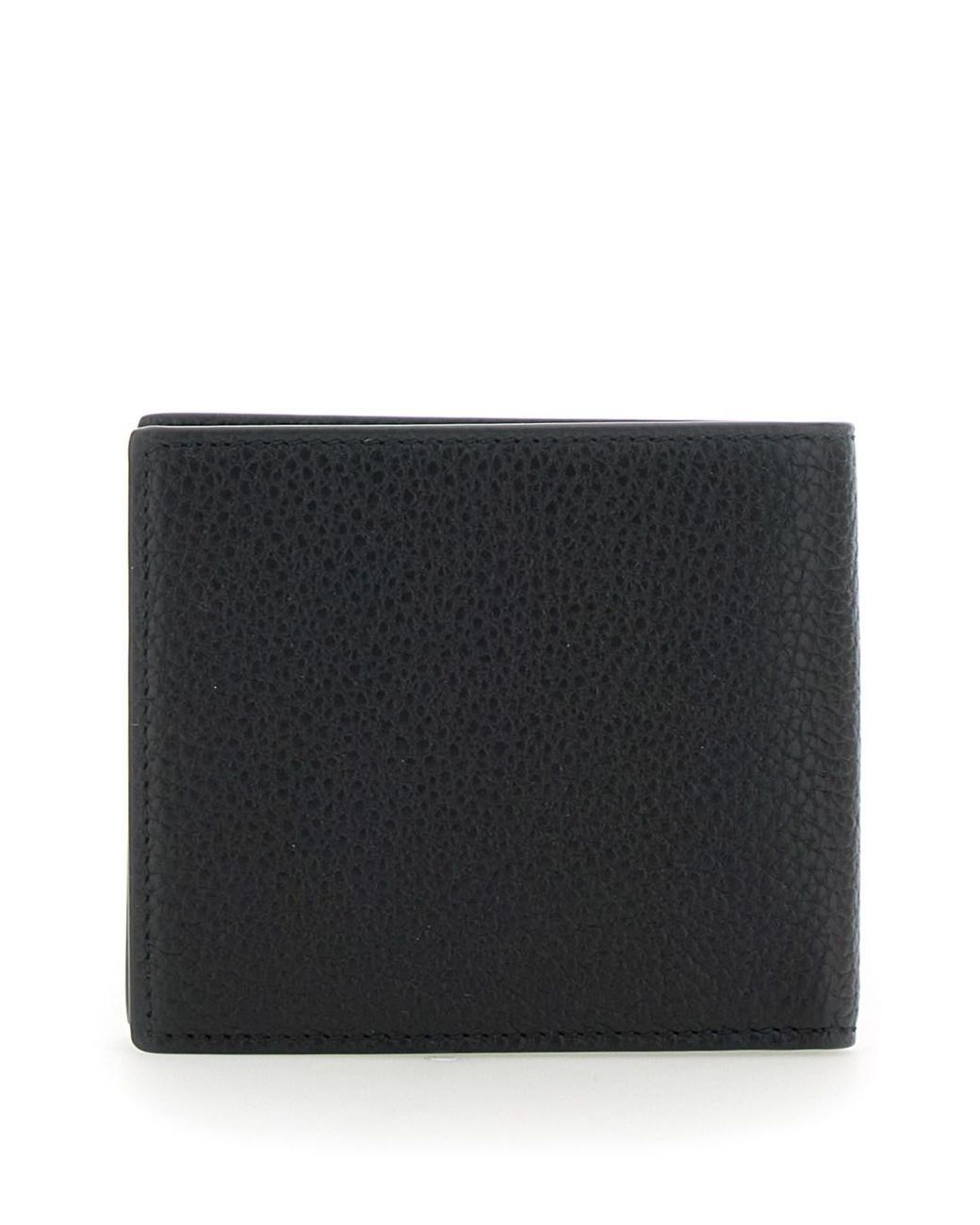Gucci Black Bi-Fold Wallet With Logo Calf for men