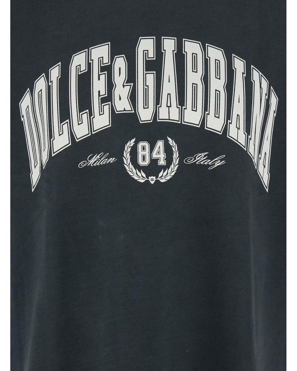 Dolce & Gabbana Black T-Shirts for men
