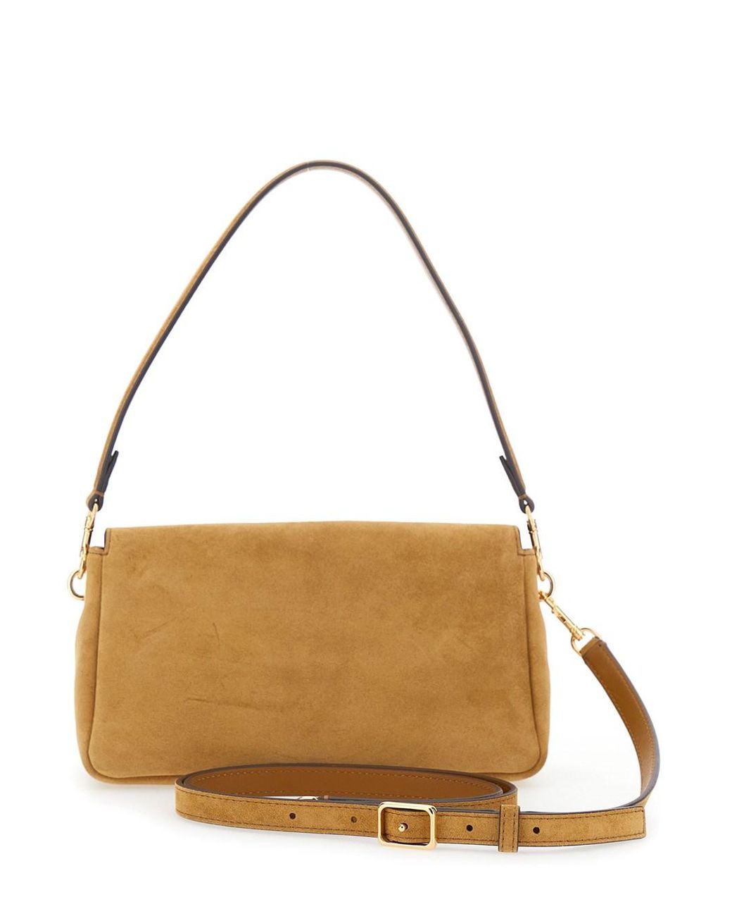 Tory Burch Metallic Crossbody Bag Charlie Suede