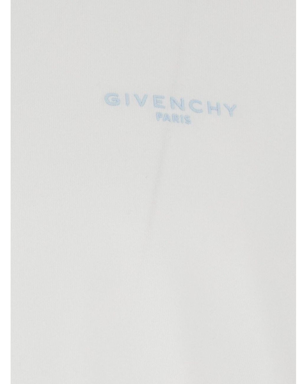 Givenchy White Cotton T-Shirt for men