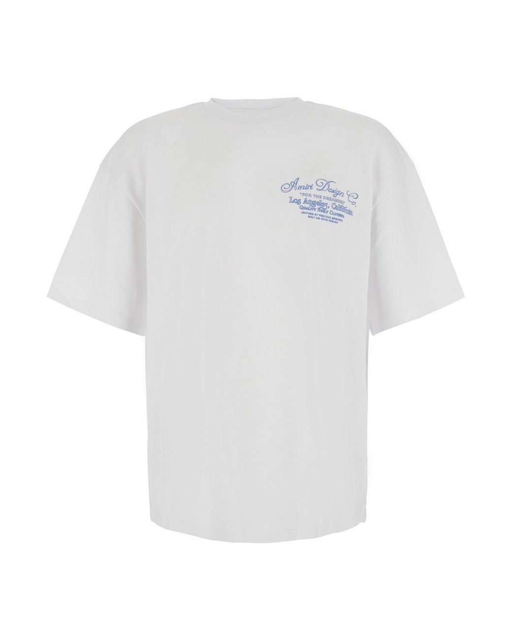 Amiri White T-Shirt Dreamers Cotton T-Shirts for men