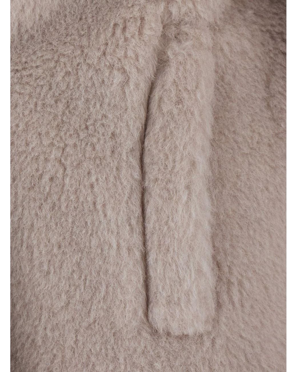 Max Mara Gray Fabric Tedgirl Coat