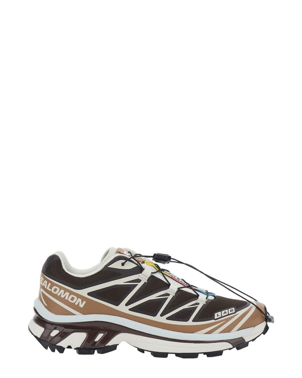 Salomon White Trainers Xt 6 Tech Fabric Synthetic