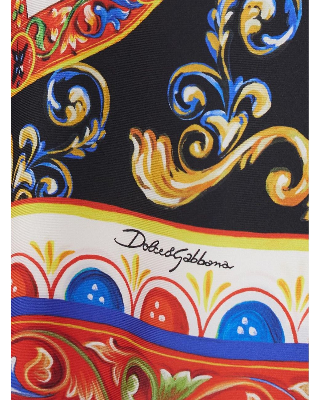 Dolce & Gabbana White Sleeveless Silk Top Tops