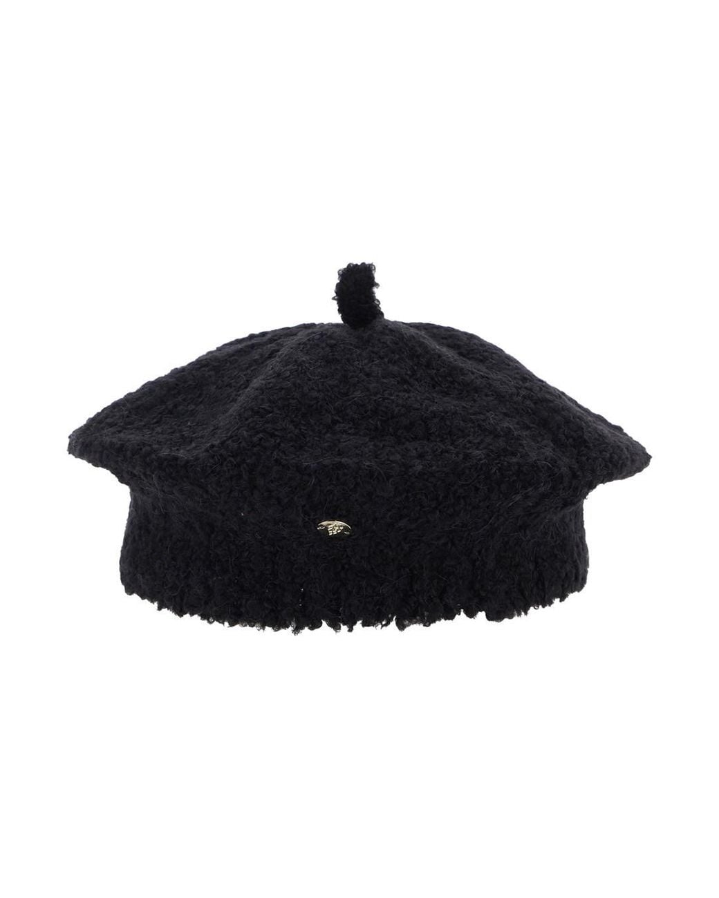 Helen Kaminski Black Tilda Hat With Wool And Alpaca