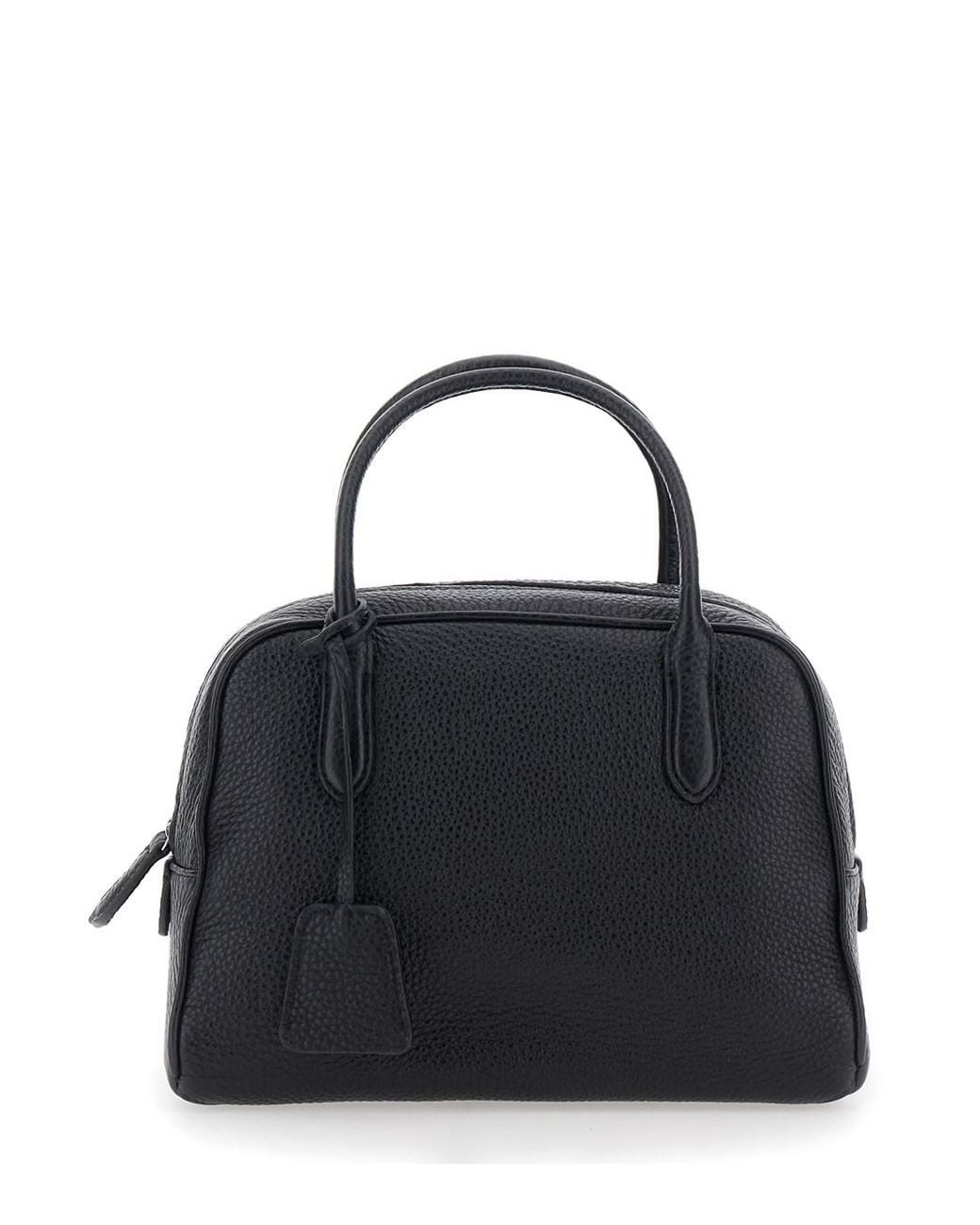 NOTHING WRITTEN Black 'Kate' Mini Handbag With Two Top Handles