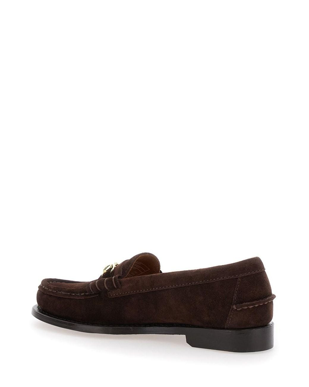 Sebago Brown 'Joe Modena' Pull-On Loafers With Horsebit Detail