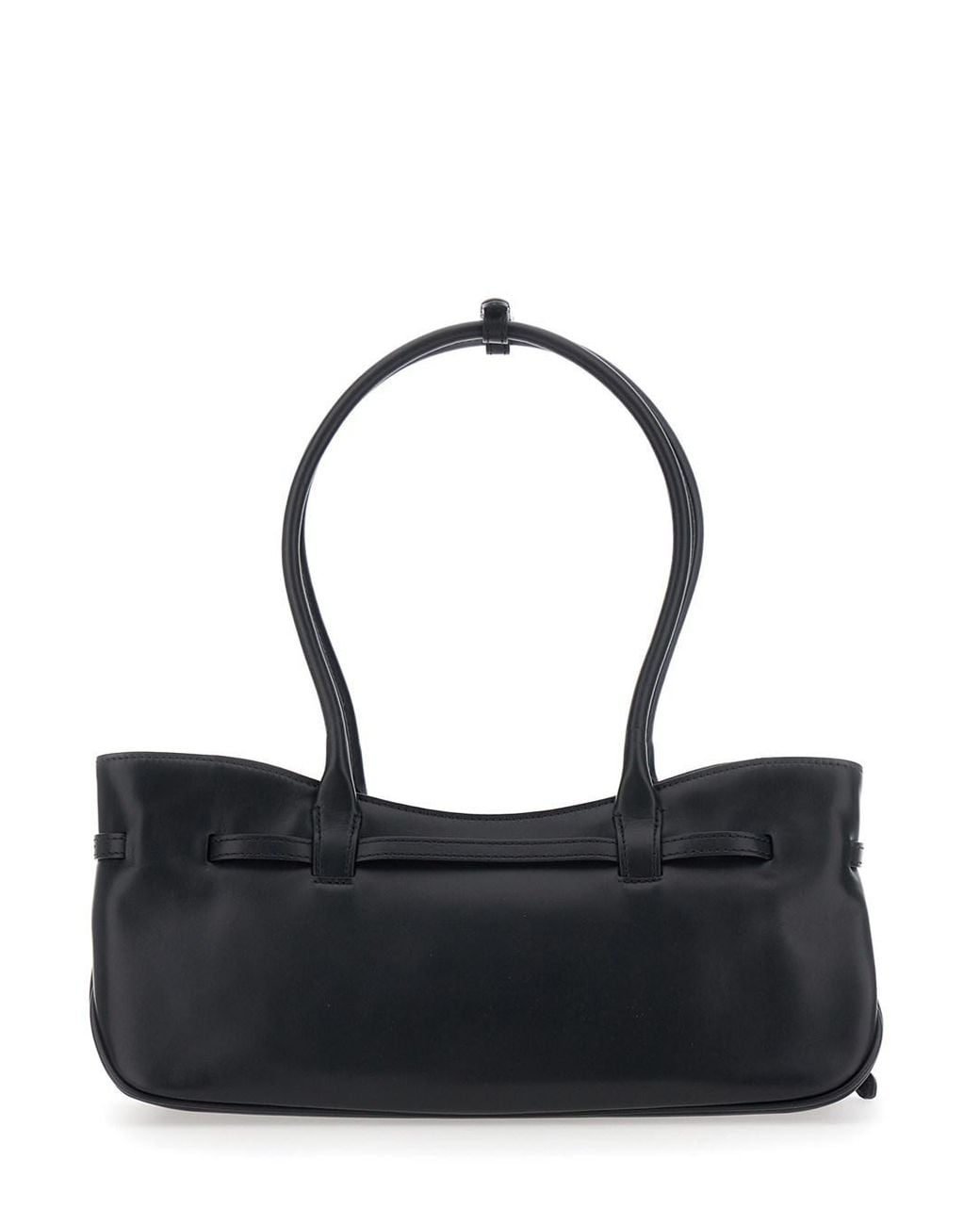 MARGE SHERWOOD Black 'Grandma Used' Shoulder Bag With Adjustable Strap