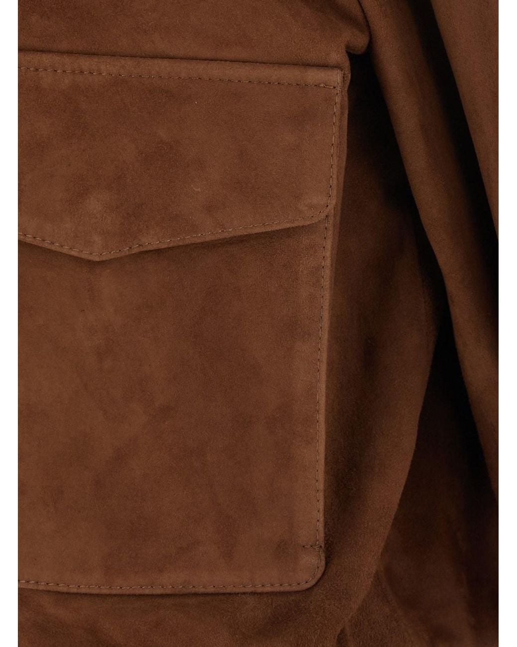 Arma Brown 'Halti' Jacket With Front Pockets