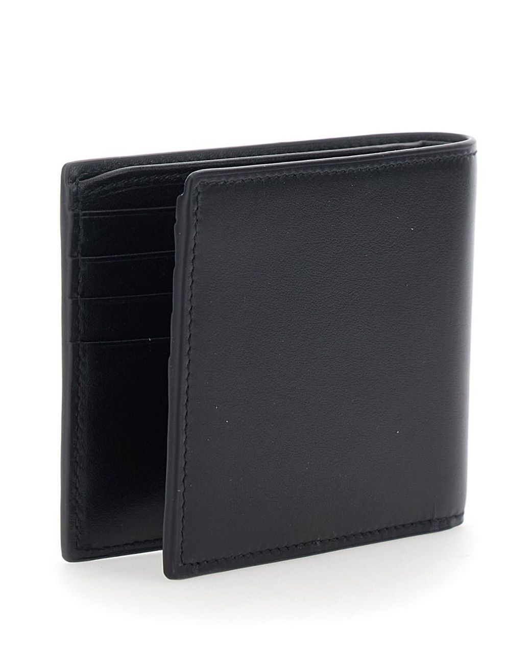 Gucci Black Bi-Fold Wallet Leather Calf for men