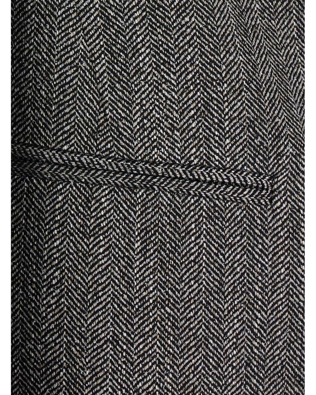 Forte_forte Black Single-Breasted Jacket With Velvet Collar And Peak Re